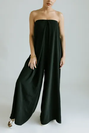 Annabelle Strapless Jumpsuit - Black