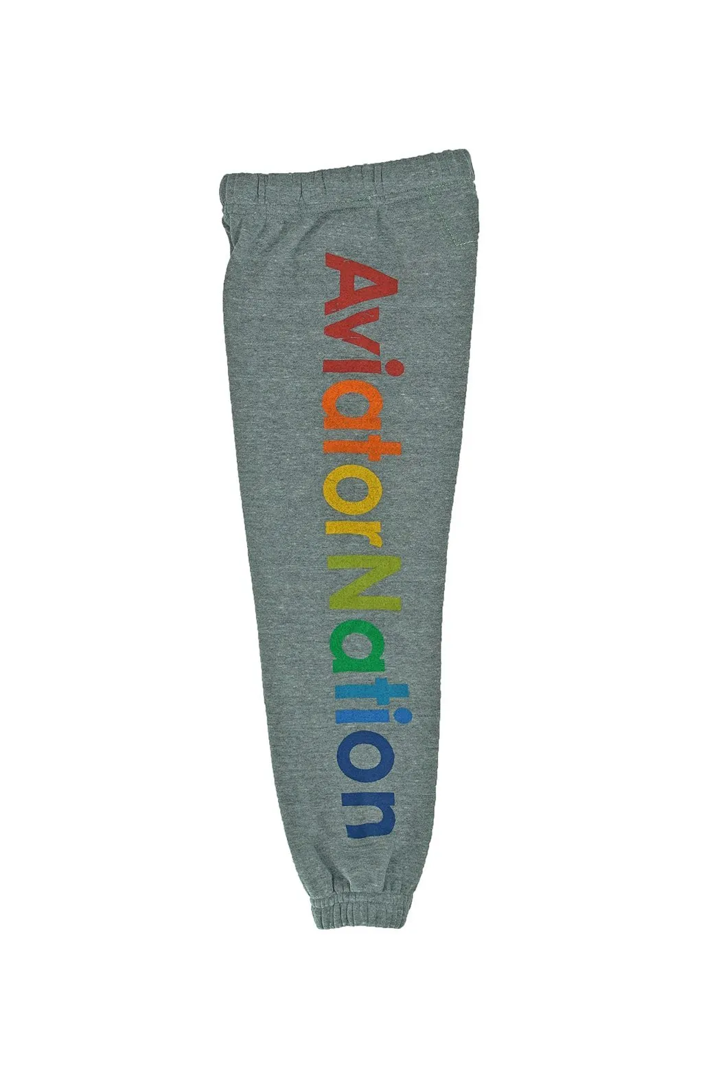 AVIATOR NATION KID'S AVIATOR NATION SWEATPANTS - HEATHER GREY