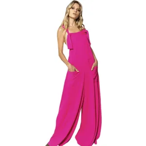 Bucket List So Slouchy Fuchsia Overalls CLEARANCE FINAL SALE