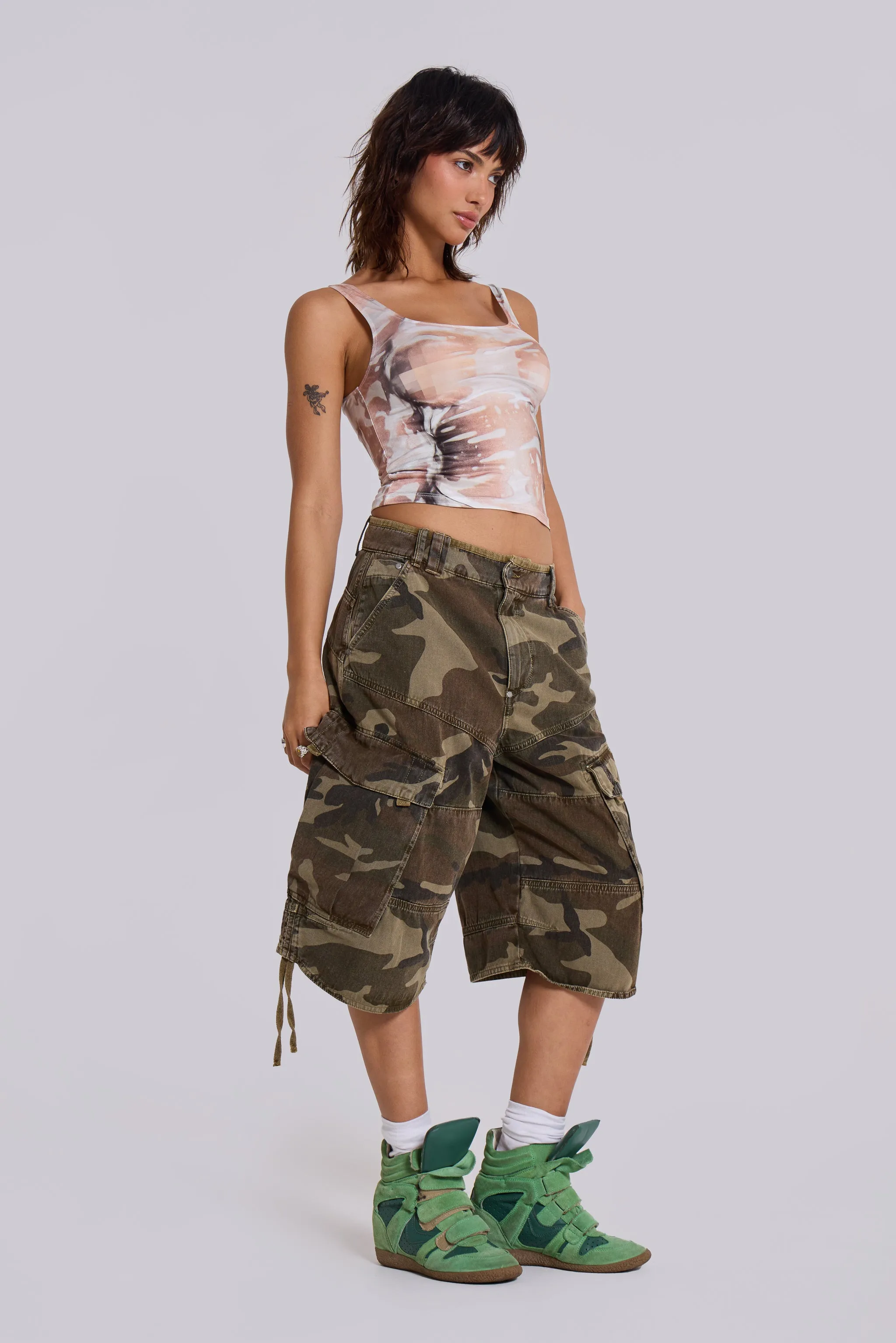 Cadet Camo Shorts