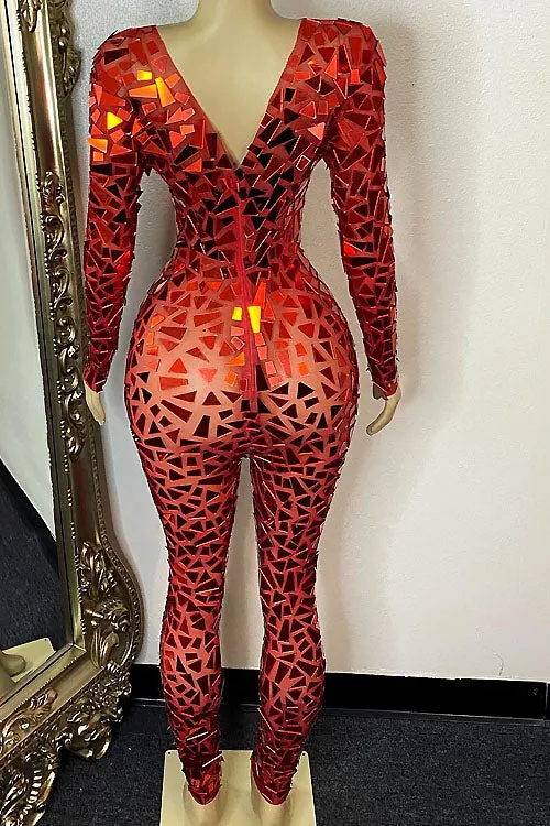 Doja Mirror Luxury Bodysuit (Ready To Ship)