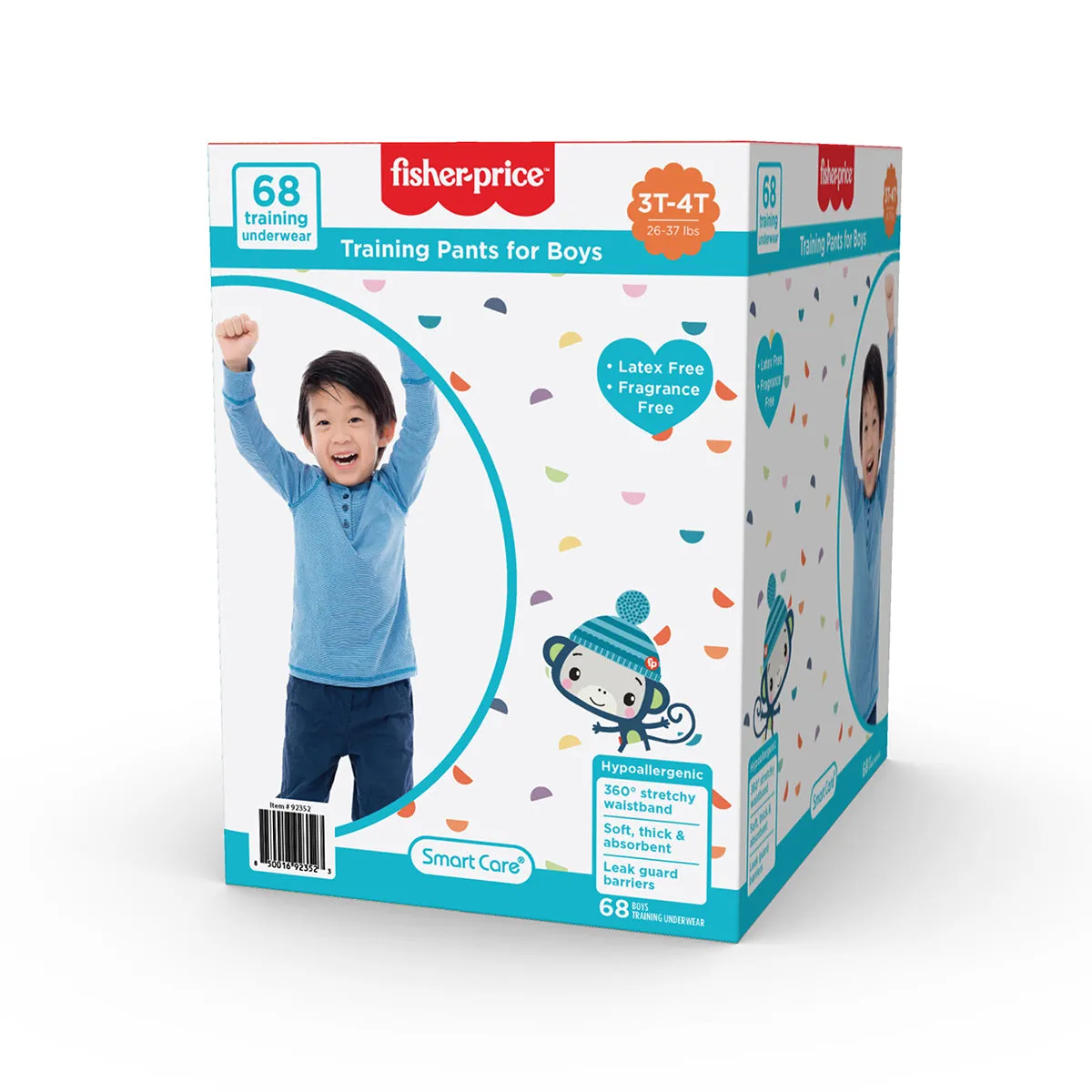 Fisher-Price Training Pants | 3T4T Boys - 68 Counts