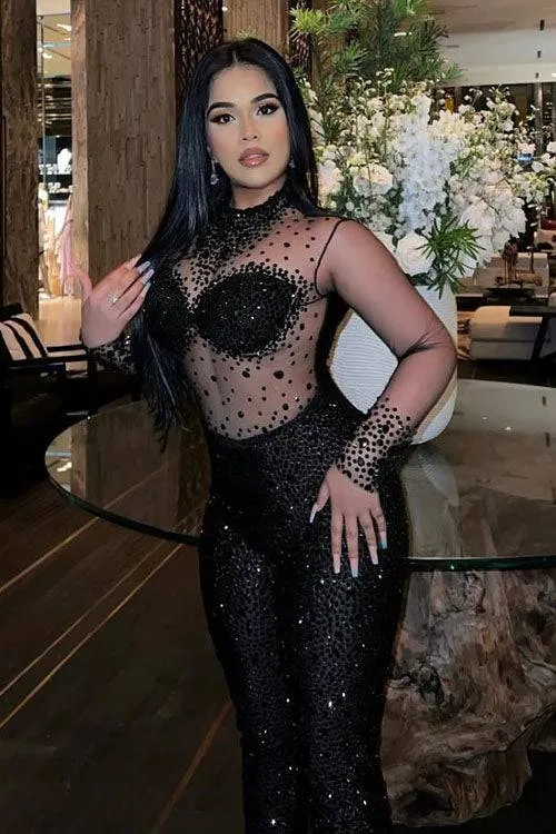 Icon Black Bodysuit (Ready To Ship)