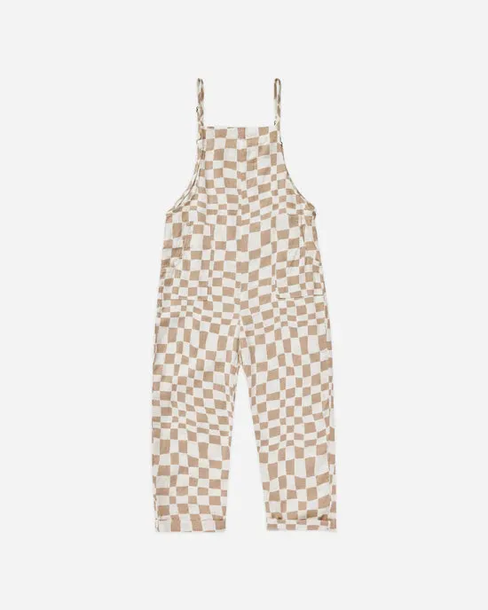 Iris Jumpsuit-Sand Check