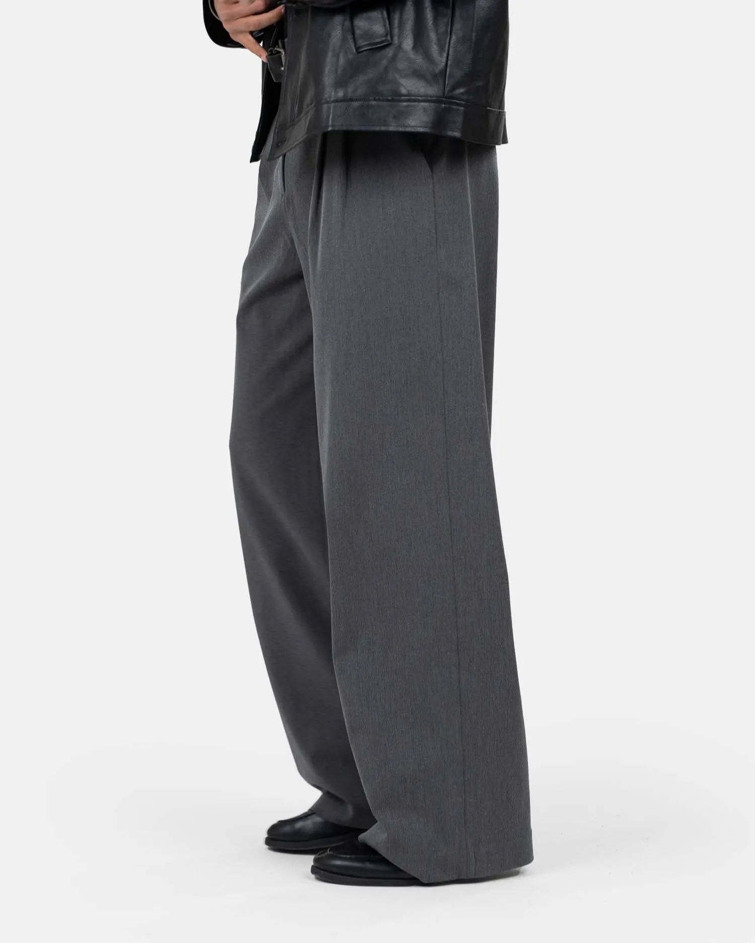 Loose Suitpants Grå