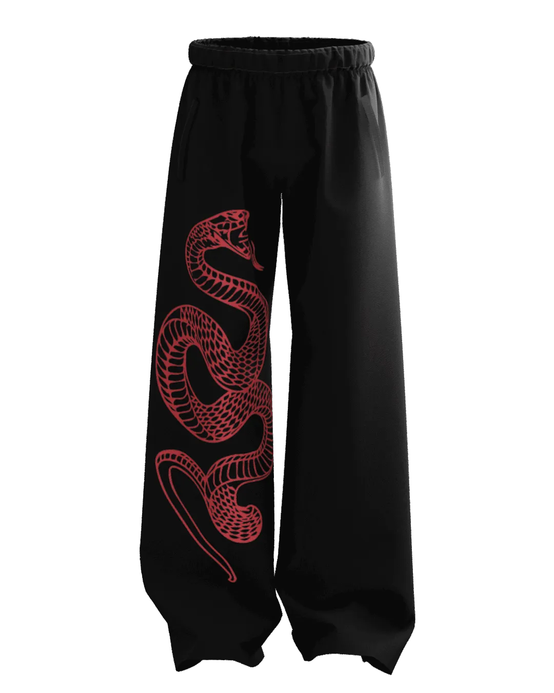 Pythonic Unisex Straight Fit Baggy Pants