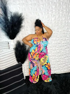 "VACATION IN THE TROPICS JUMPSUIT