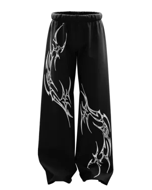 Raudra Unisex Straight Fit Baggy Pants