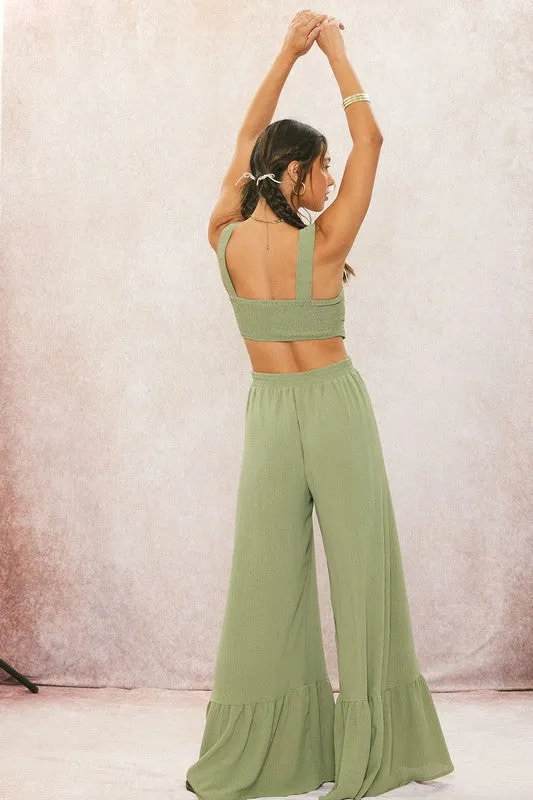 See You Tomorrow Blue Jumpsuit