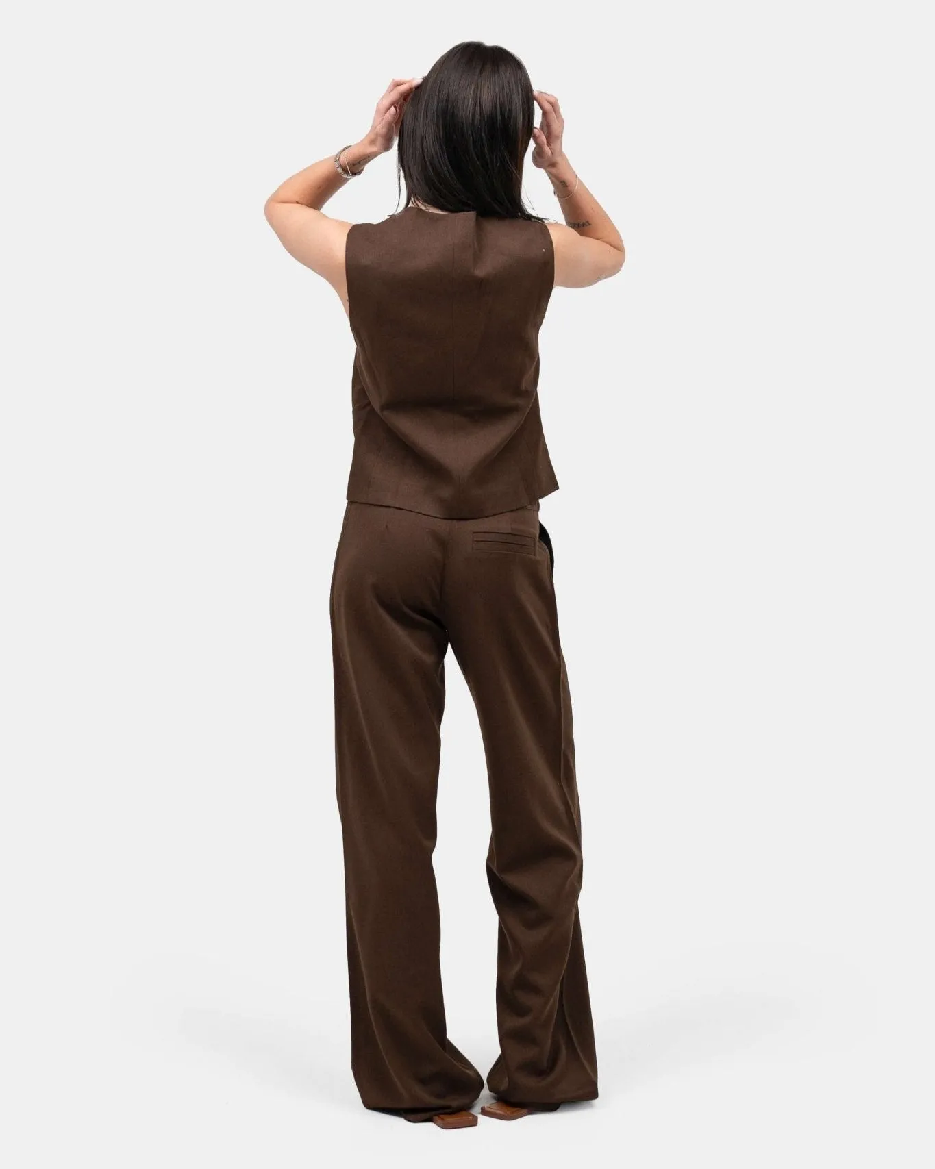 Suitpants Brun