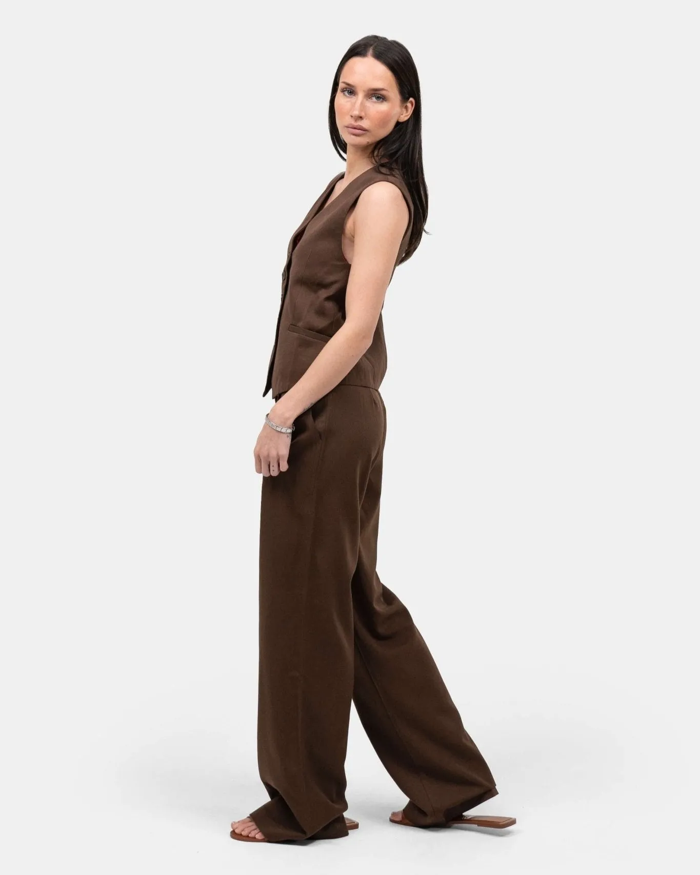 Suitpants Brun