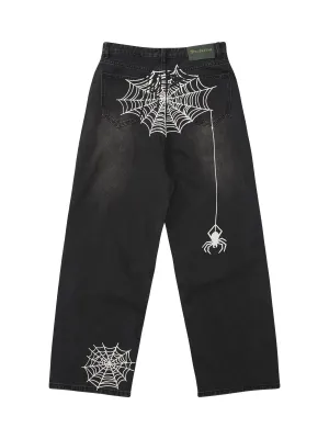 Thesupermade Spider Printed Jeans - 1751