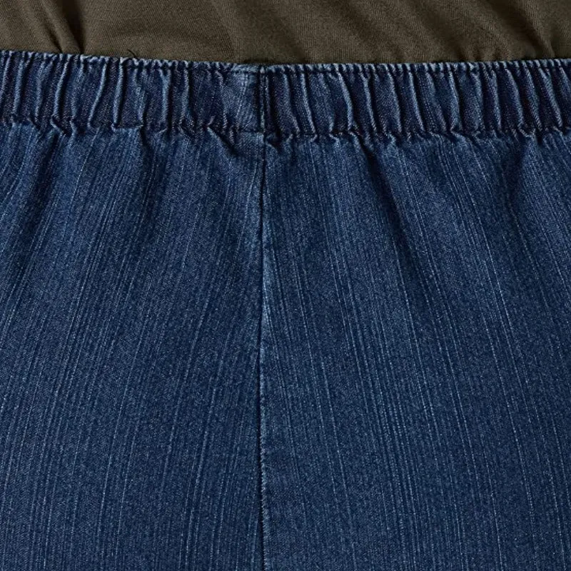 Women Stretch Elastic Waist Pull-On Pant