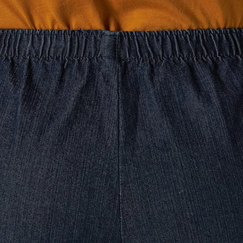 Women Stretch Elastic Waist Pull-On Pant